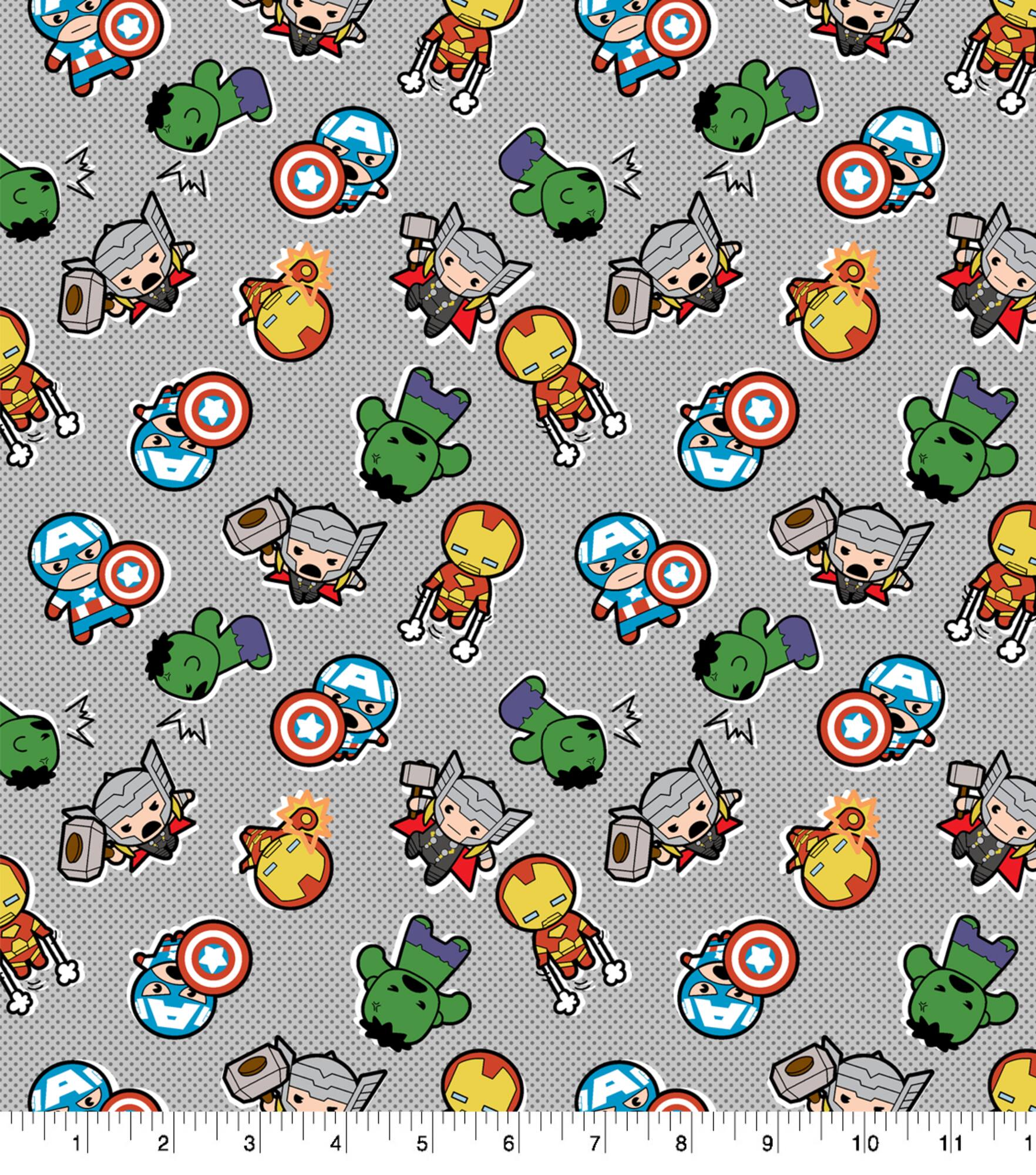 Marvel® Kawaii Nursery Cotton Fabric